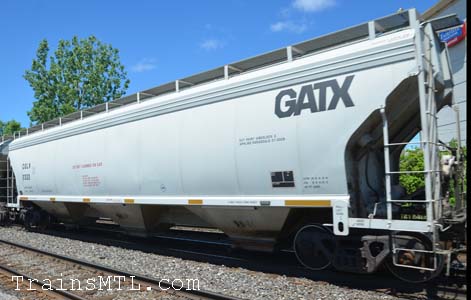 Car/wagon CGLX2322 left side / coté gauche